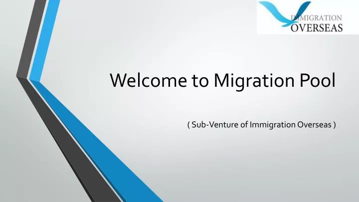 welcome to migration pool