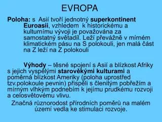 evropa