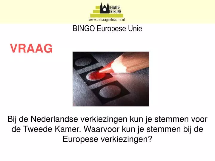 bingo europese unie