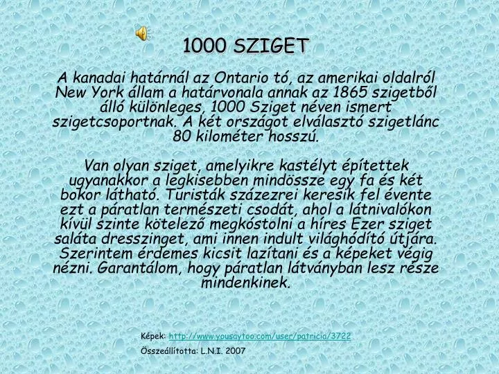 1000 sziget