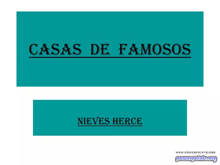 casas de famosos