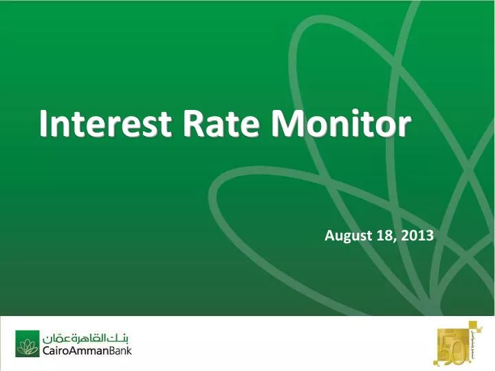 interest rate monitor
