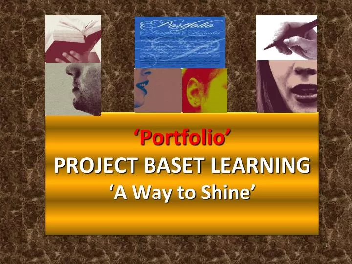 portfolio project baset learning a way to shine