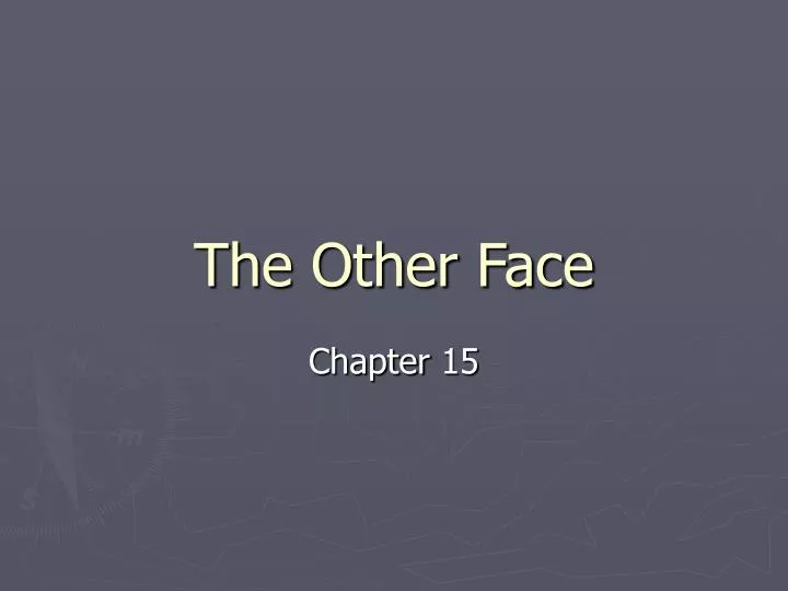 the other face
