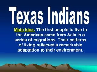 Texas Indians