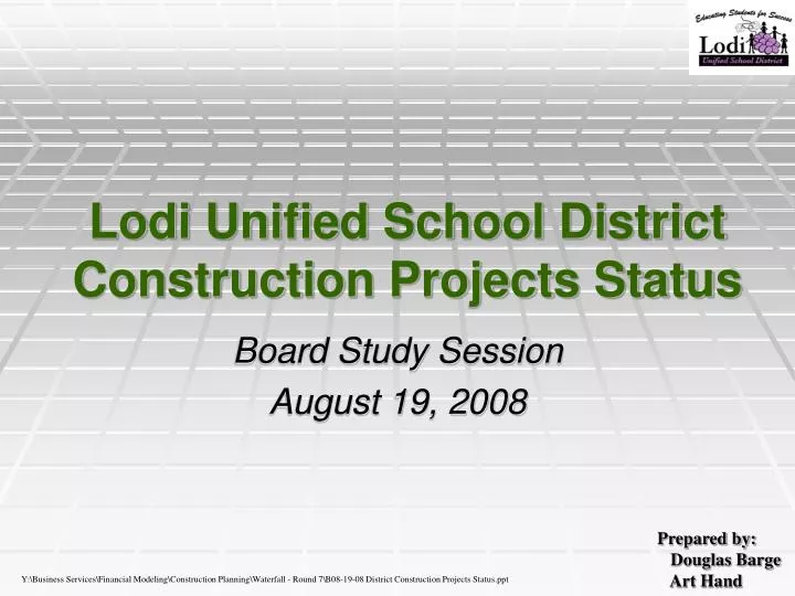 lodi unified school district construction projects status