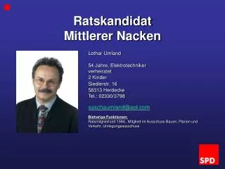 ratskandidat mittlerer nacken