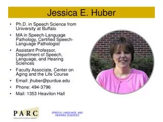 Jessica E. Huber