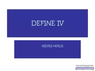 define iv