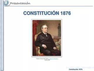 constituci n 1876