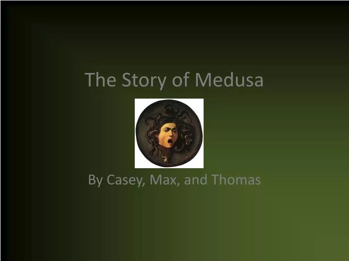 the story of medusa