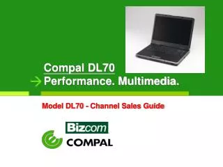 Compal DL70 Performance. Multimedia.