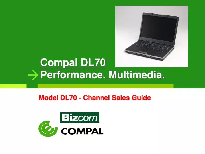 compal dl70 performance multimedia