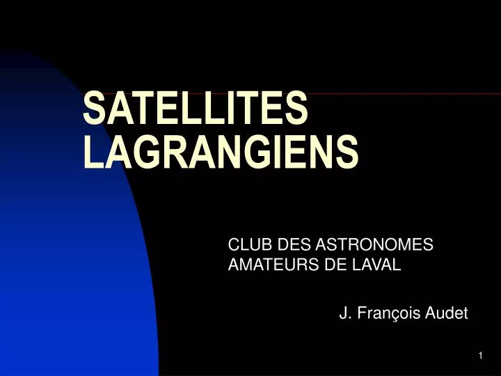 satellites lagrangiens