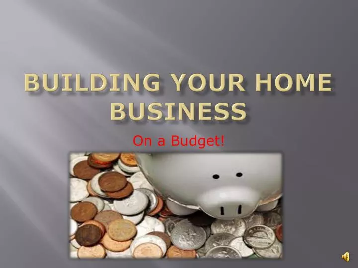 building your home business