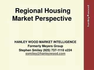 Regional Housing Market Perspective