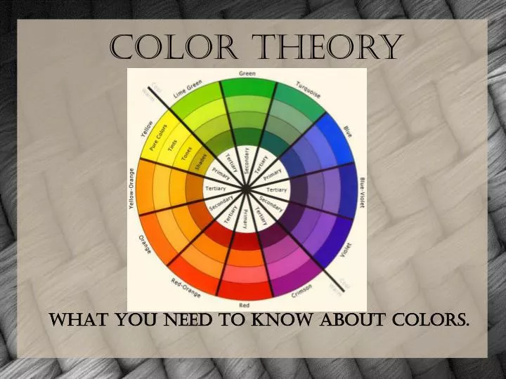 what you need to know about colors