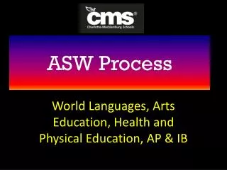 ASW Process