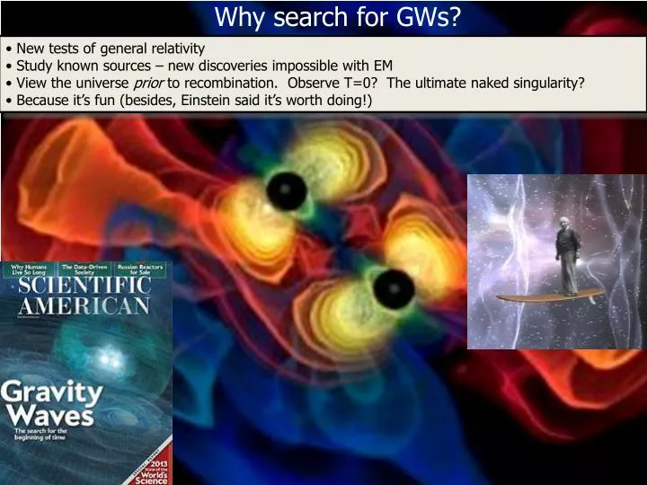 why search for gws