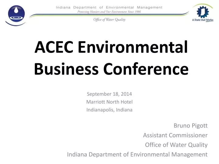 acec environmental business conference