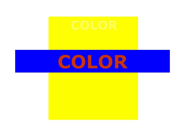 color