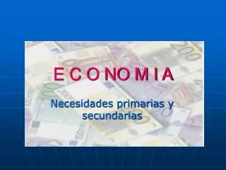 e c o no m i a