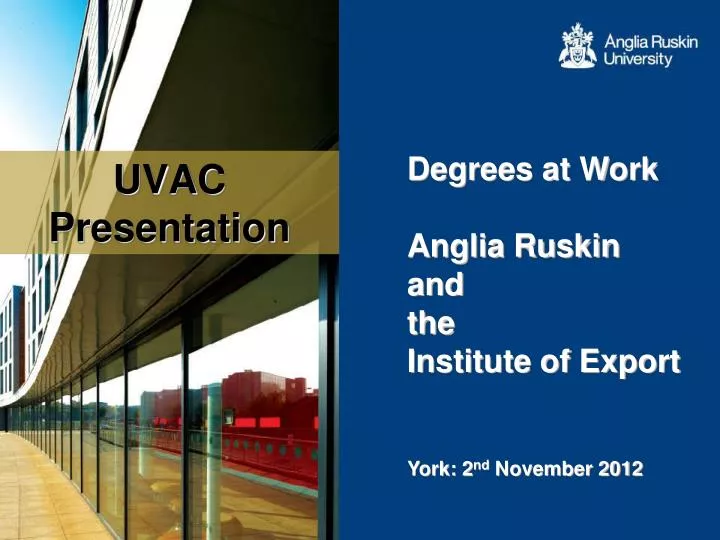 uvac presentation