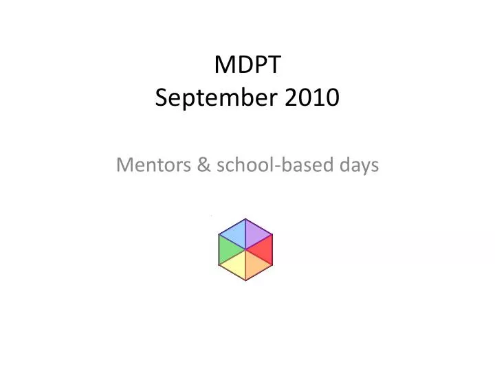 mdpt september 2010