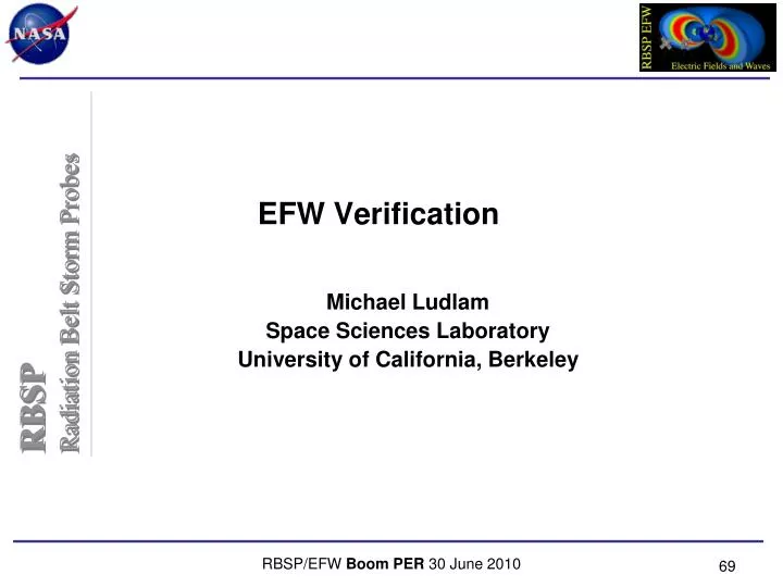 efw verification