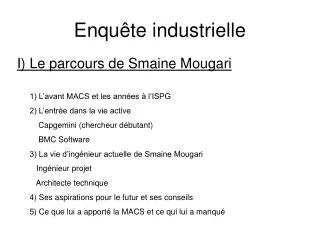 enqu te industrielle