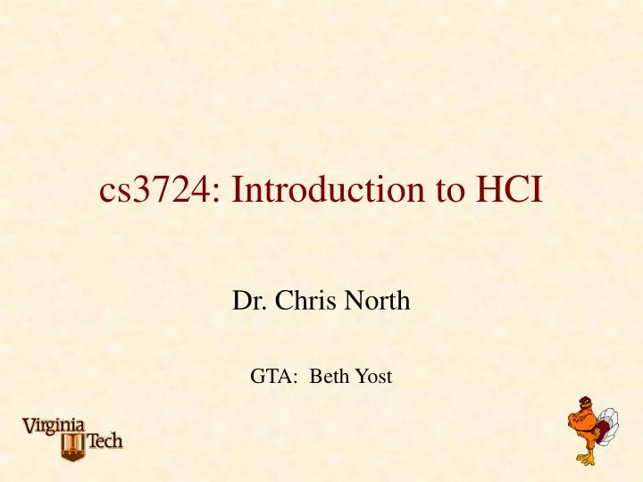 cs3724 introduction to hci