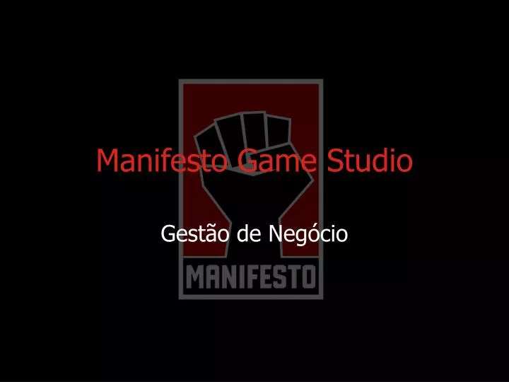 manifesto game studio
