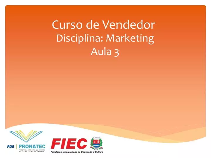 curso de vendedor