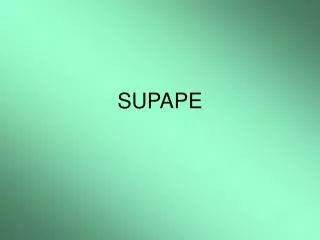 supape