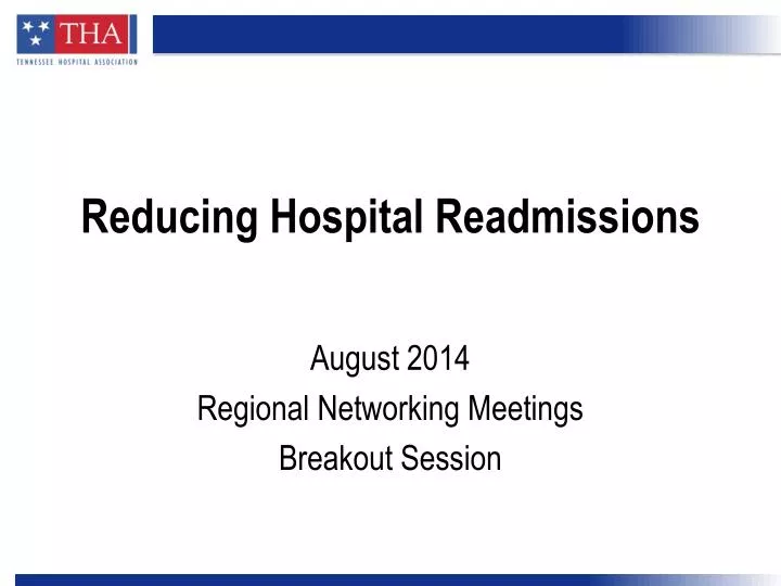 reducing hospital readmissions
