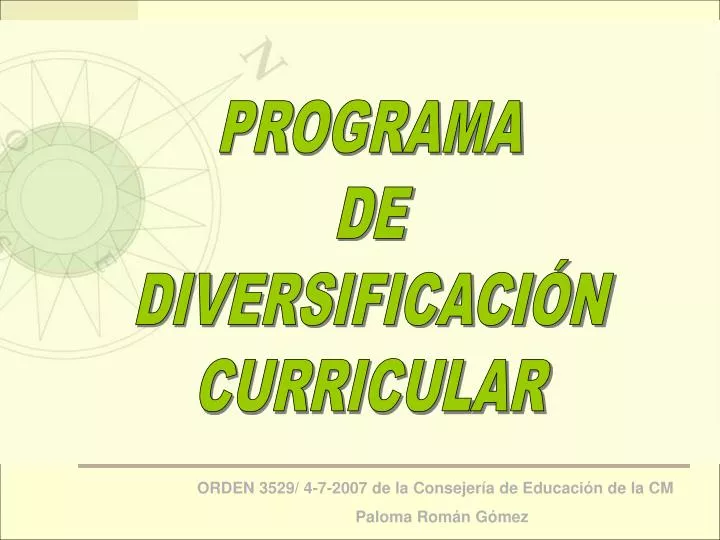 Ppt Programa De DiversificaciÓn Curricular Powerpoint Presentation Free Download Id5237252 2441