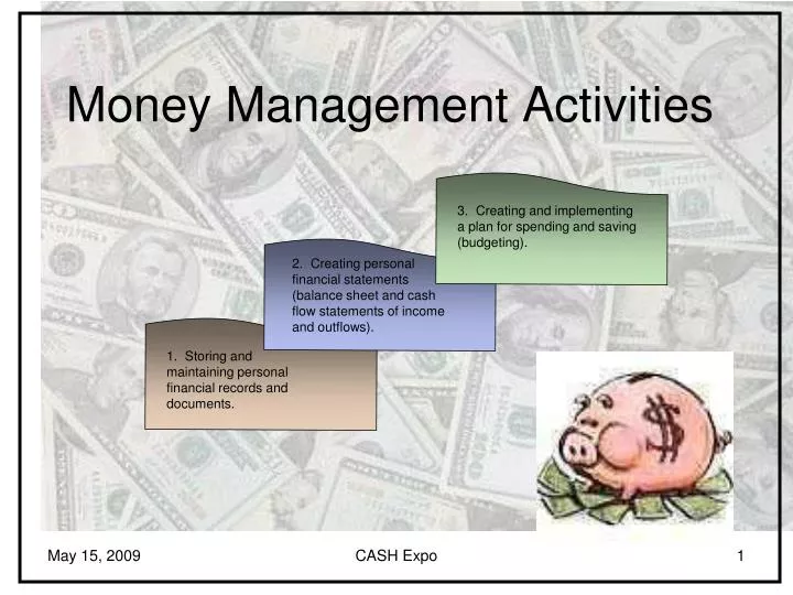 money management activities