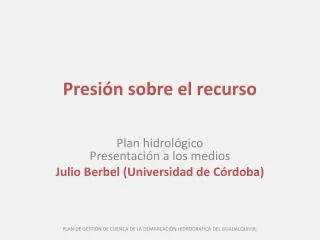 presi n sobre el recurso