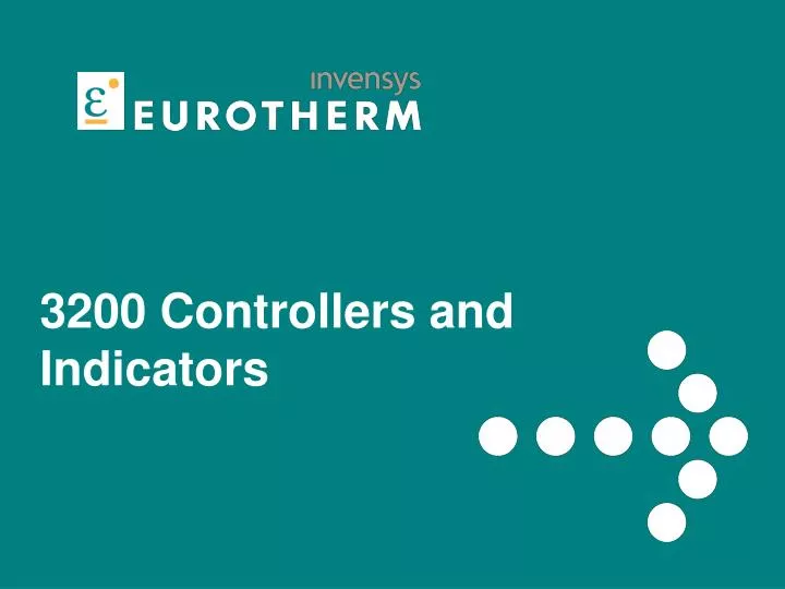 3200 controllers and indicators