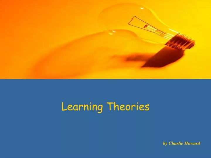 learning theories