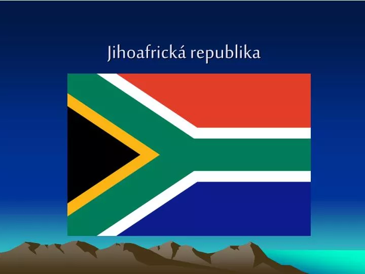jihoafrick republika