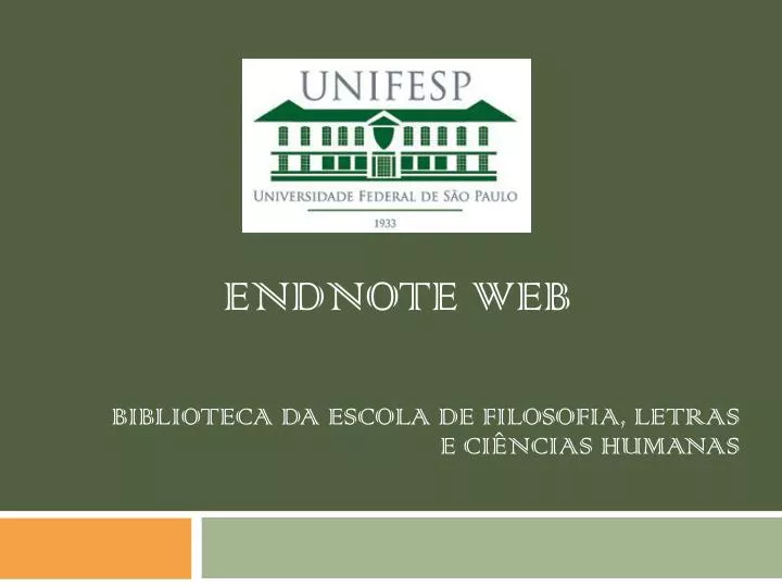 endnote web