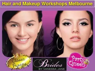 Hair and Makeup Workshops Melbourne