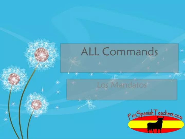 all commands
