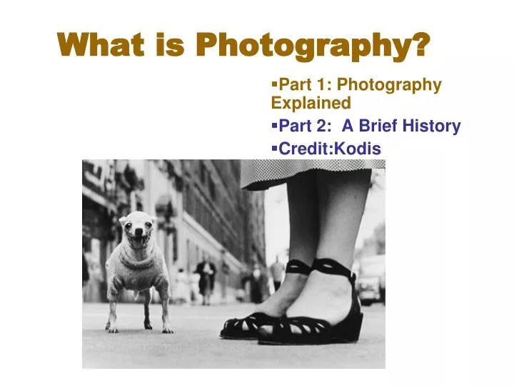 part 1 photography explained part 2 a brief history credit kodis
