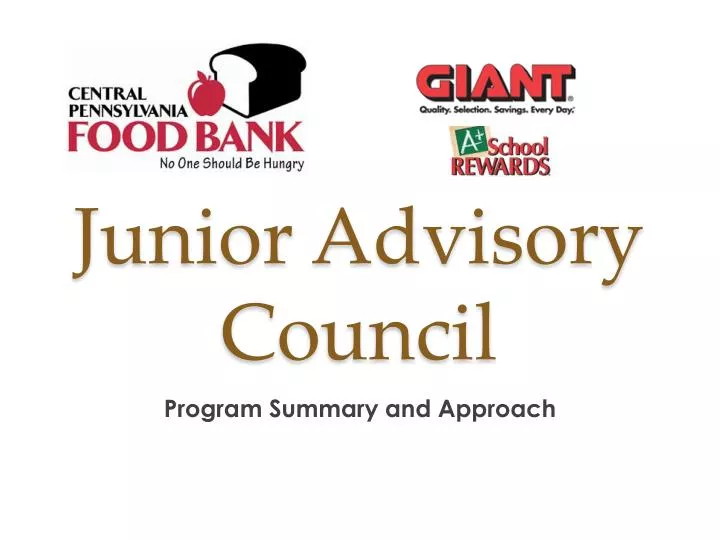 junior advisory council