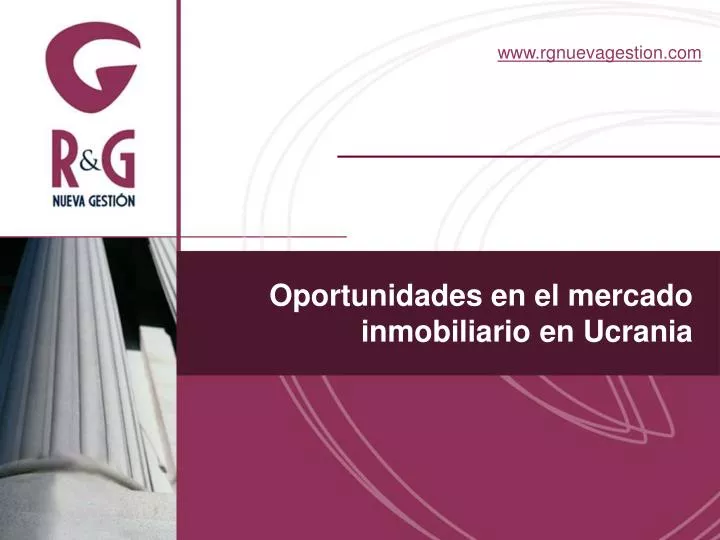 oportunidades en el mercado inmobiliario en ucrania