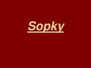 sopky