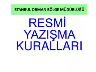 stanbul orman b lge m d rl