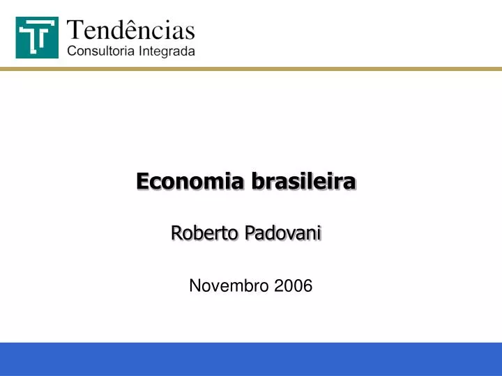 economia brasileira roberto padovani